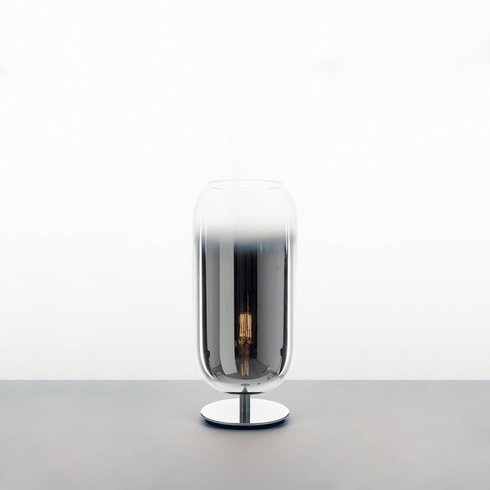 Lampe de table Gople - Mini (13 3/8") Chrome by Artemide | Luminaires & cie
