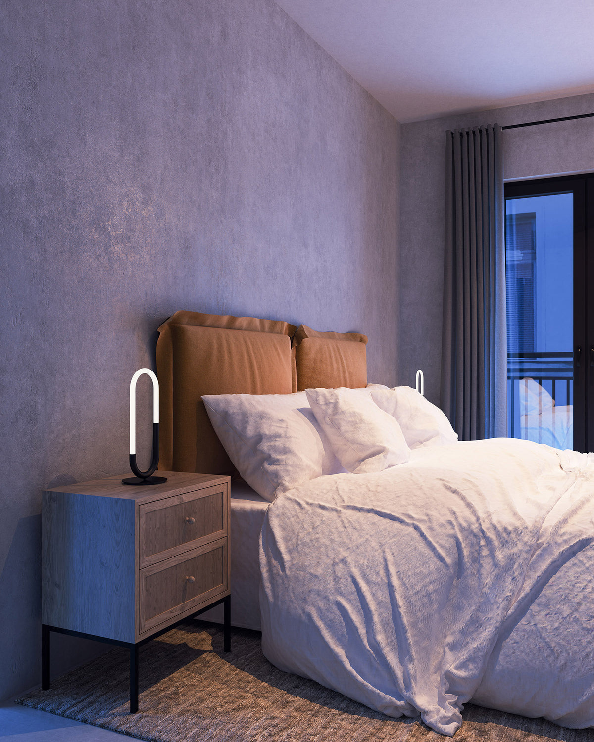 Lampe de table Huron Noir – vue 4