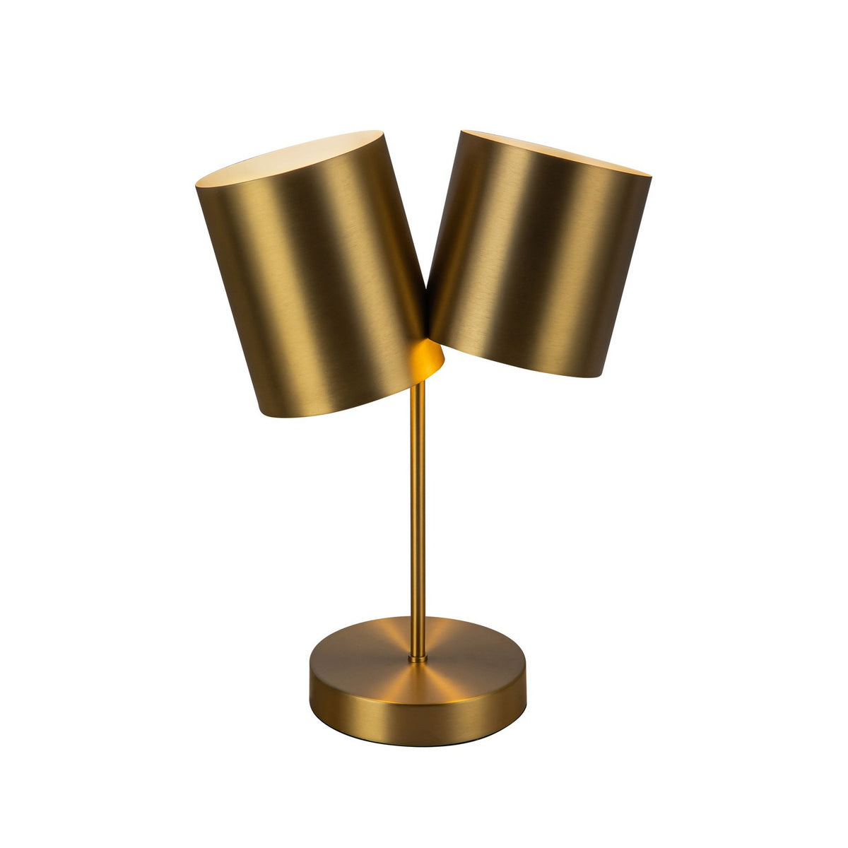 Lampe de table Keiko Or brossé – vue 3