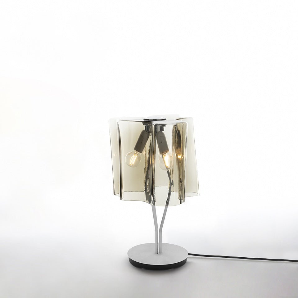 Lampe de table Logico - Mini Gris/Fumé by Artemide | Luminaires & cie