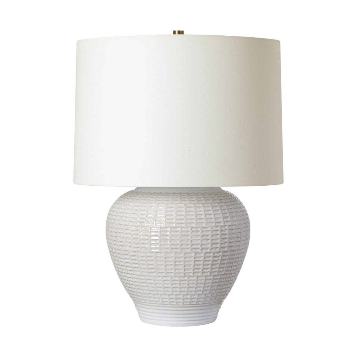 Lampe de table Marcel - Blanc neuf by Visual Comfort Studio | Luminaires & cie