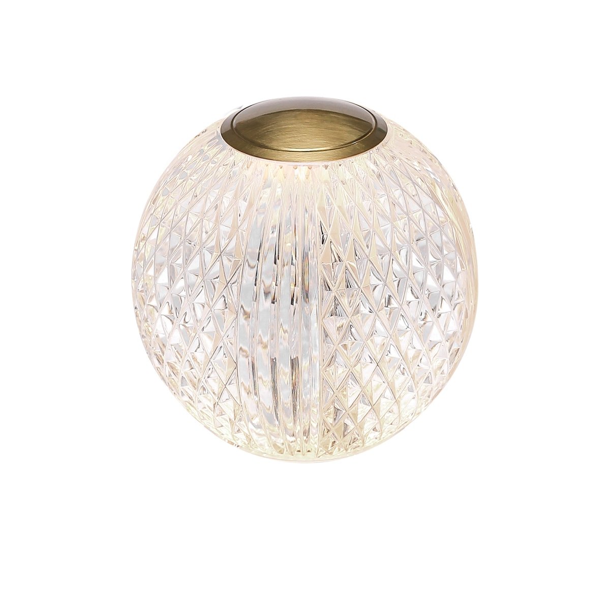 Lampe de table Marni - Laiton naturel 4 3/8" by Alora Lighting | Luminaires & cie