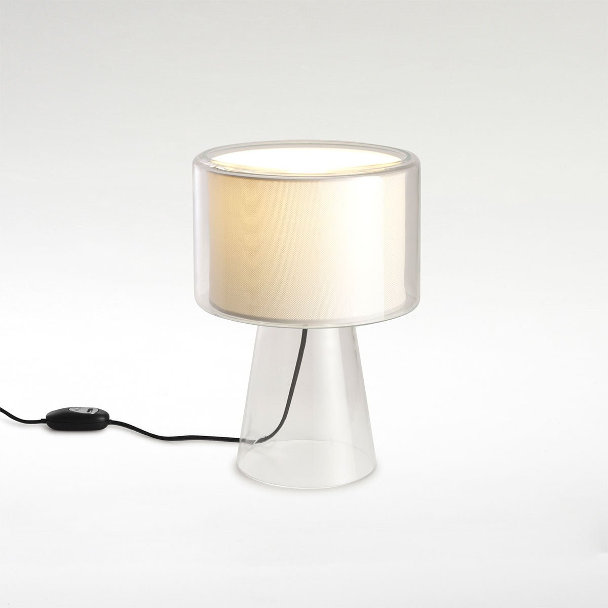 Lampe de table Mercer - Blanc perle Mercer M (16"H) by Marset | Luminaires & cie