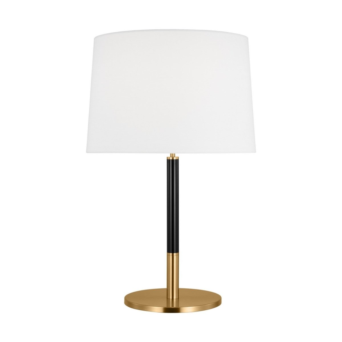 Lampe de table Monroe - Laiton bruni et Noir brillant by Visual Comfort Studio | Luminaires & cie