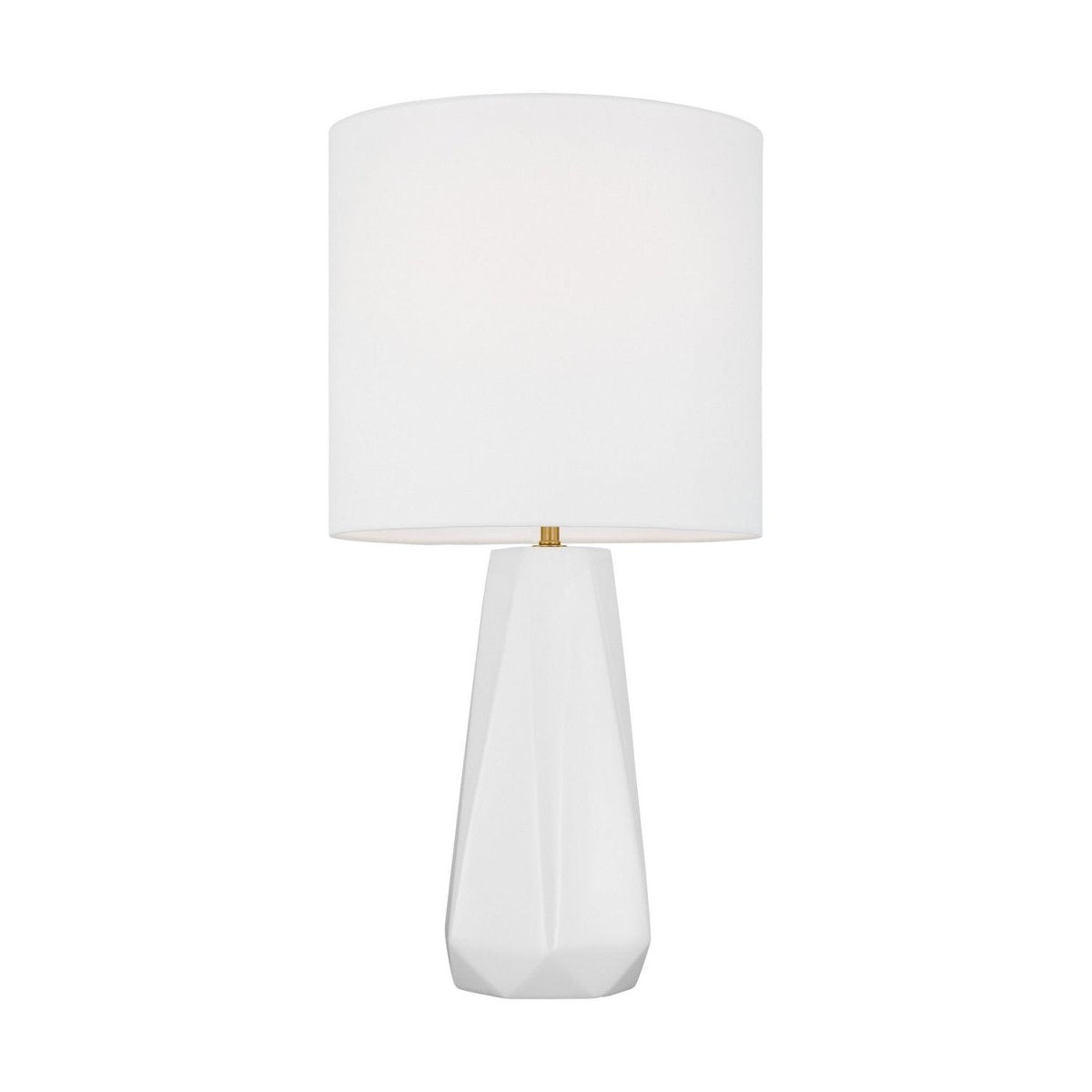 Lampe de table Moresby - Blanc brillant by Visual Comfort Studio | Luminaires & cie