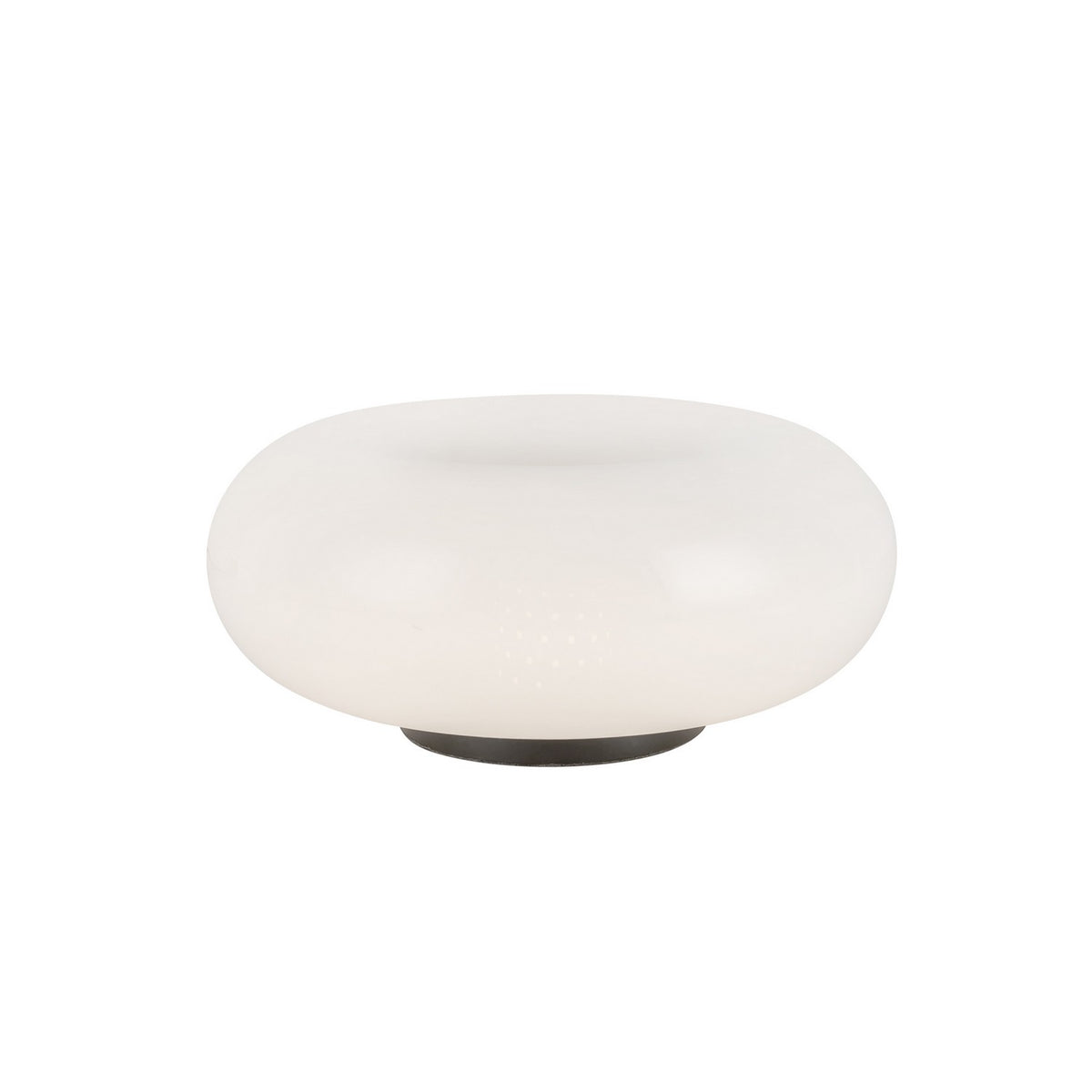 Lampe de table Nimbus Noir / Verre opale, 8 3/4" – vue 3