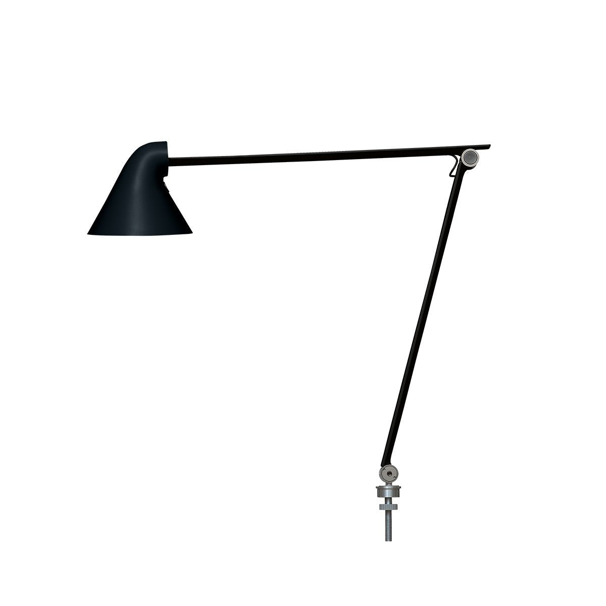 Lampe de table NJP - Noir Vissable 2700K (Blanc Chaud) by Louis Poulsen | Luminaires & cie