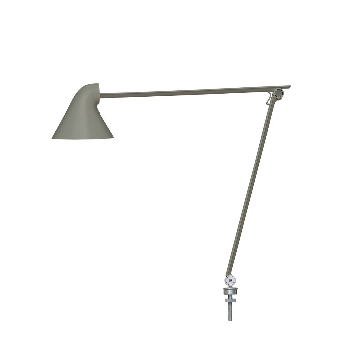 Lampe de table NJP - Noir Vissable 3000K (Blanc Doux) by Louis Poulsen | Luminaires & cie
