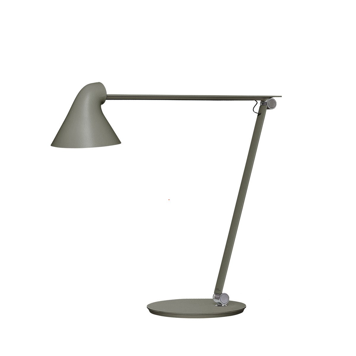 Lampe de table NJP - Noir Vissable 3000K (Blanc Doux) by Louis Poulsen | Luminaires & cie