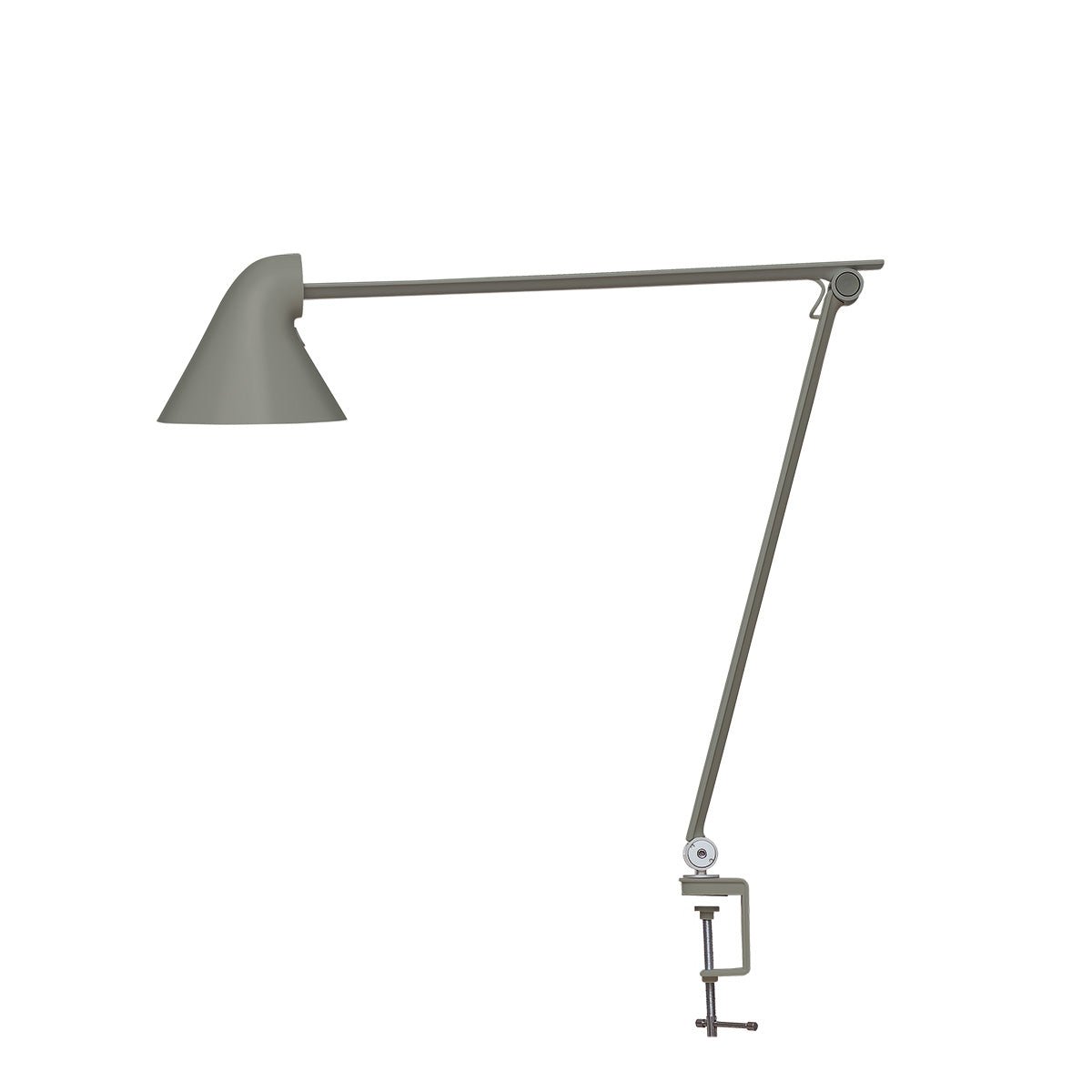 Lampe de table NJP - Noir Vissable 3000K (Blanc Doux) by Louis Poulsen | Luminaires & cie