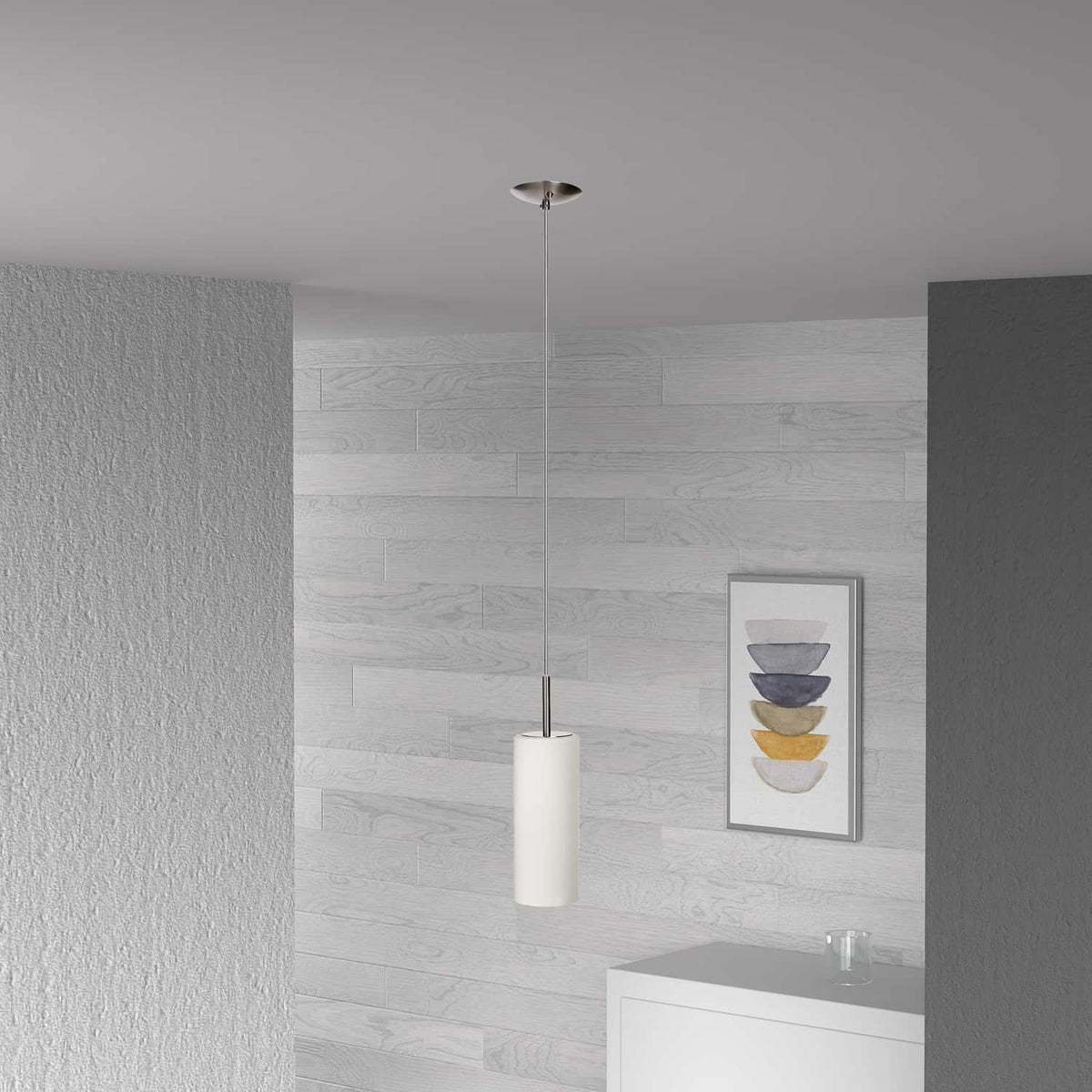 Lampe de table Paza Blanc / Chrome satiné – vue 2