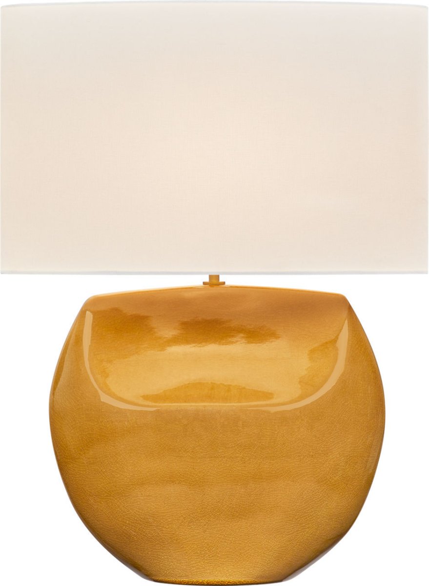 Lampe de table Pente - Miel craquelé by Visual Comfort Studio | Luminaires & cie