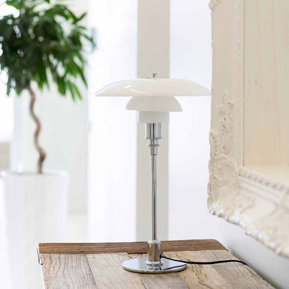 Lampe de table PH 2/1 - Noir métallisé by Louis Poulsen | Luminaires & cie