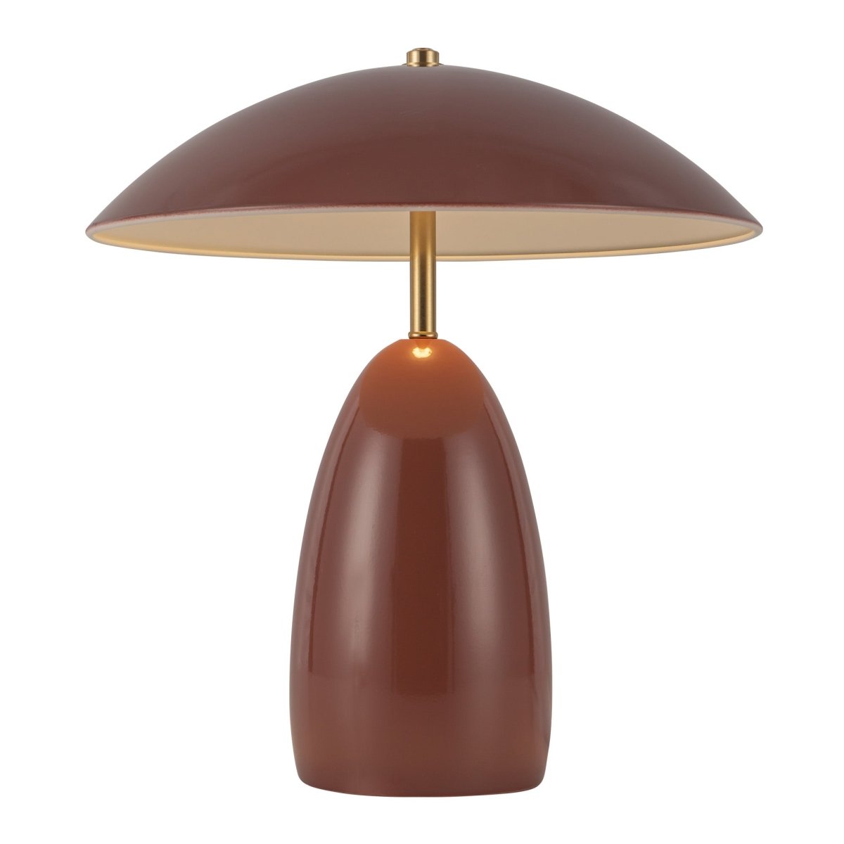 Lampe de table Poppy - Bourgogne 12" by Alora Lighting | Luminaires & cie