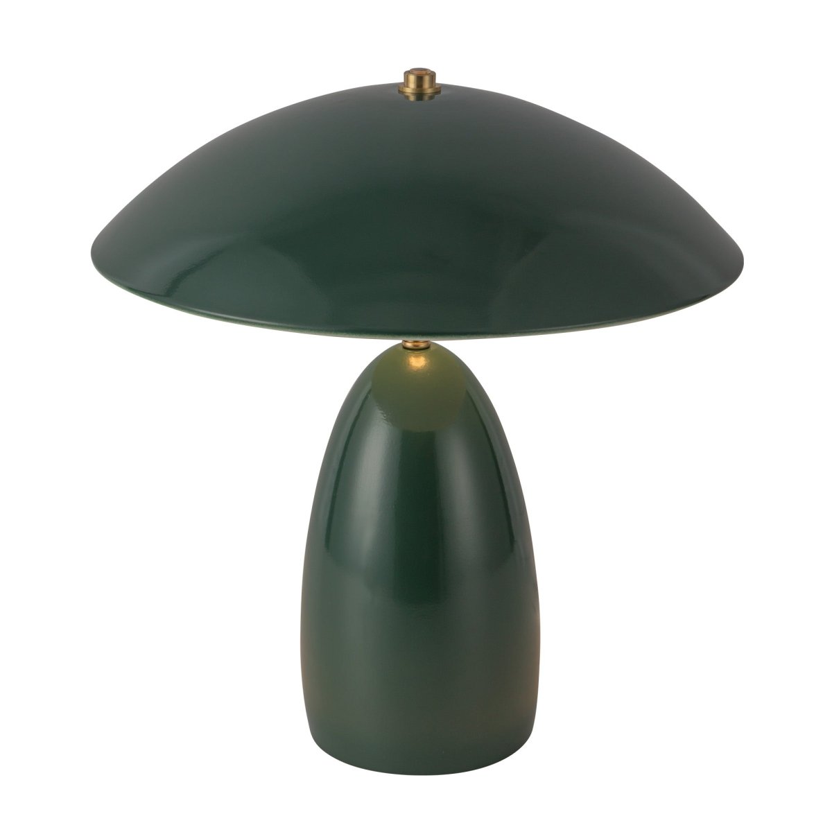 Lampe de table Poppy - Green 12" by Alora Lighting | Luminaires & cie