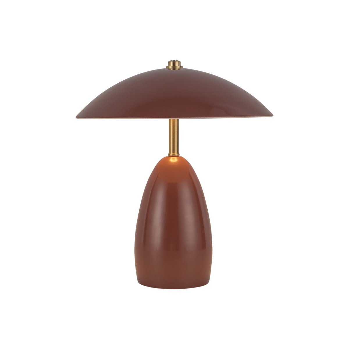 Lampe de table Poppy - Bourgogne 9 1/8" by Alora Lighting | Luminaires & cie