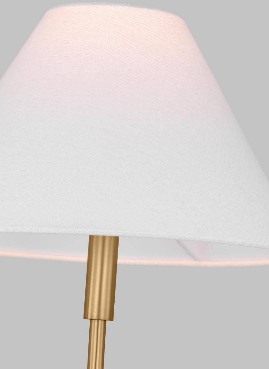 Lampe de table Porteau - Laiton satiné by Visual Comfort Studio | Luminaires & cie