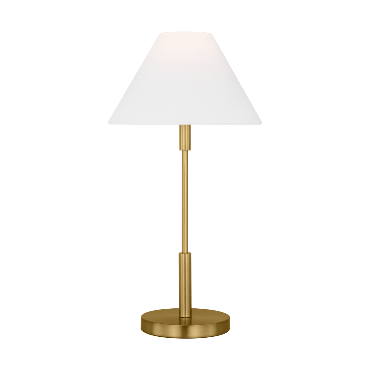 Lampe de table Porteau - Laiton satiné by Visual Comfort Studio | Luminaires & cie