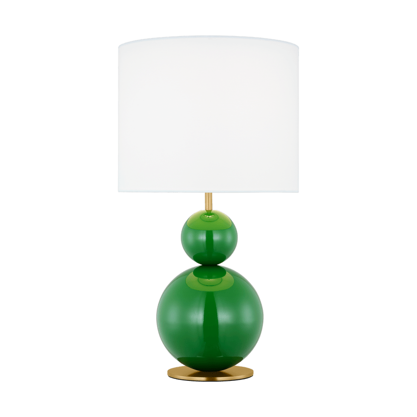 Lampe de table Suki - Vert Non by Visual Comfort Studio | Luminaires & cie