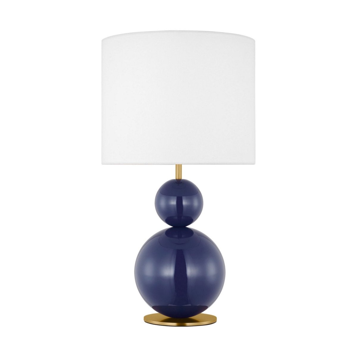 Lampe de table Suki - Bleu marine by Visual Comfort Studio | Luminaires & cie