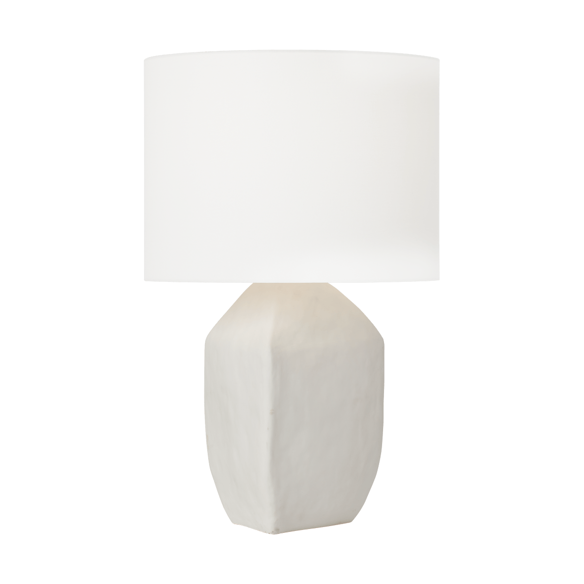 Lampe de table Sybert - Céramique blanche mate by Visual Comfort Studio | Luminaires & cie