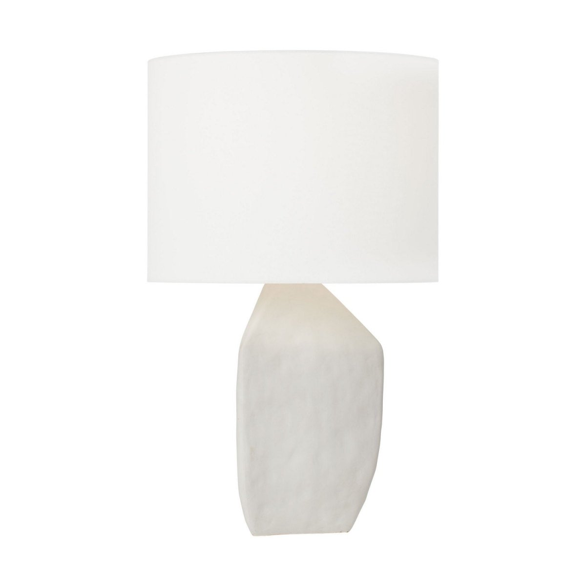 Lampe de table Sybert - Céramique noire rugueuse by Visual Comfort Studio | Luminaires & cie