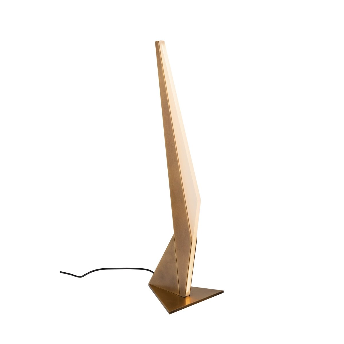 Lampe de table Tachi - Laiton vintage by Kuzco Lighting | Luminaires & cie