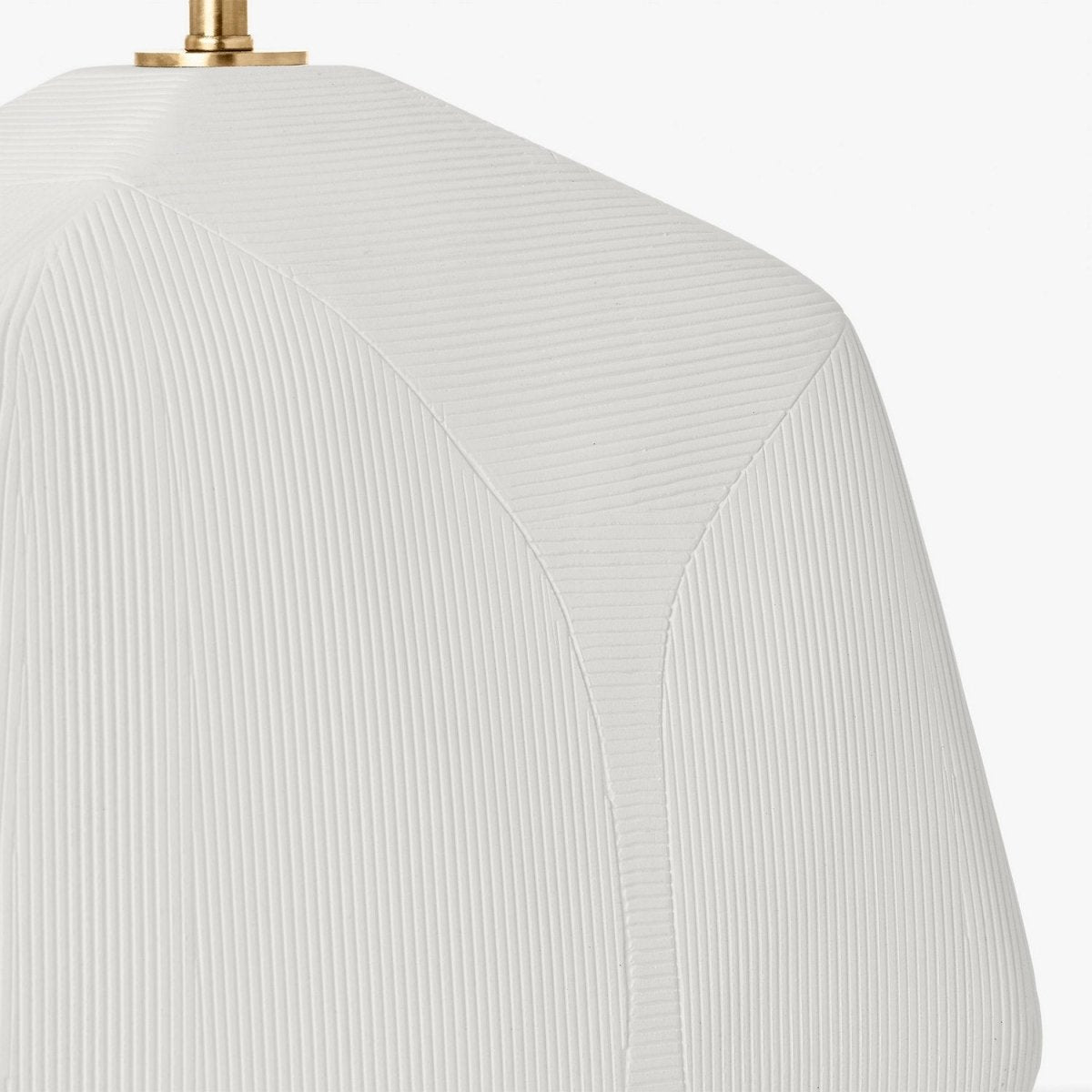 Lampe de table Tallulah - Céramique noire rugueuse by Visual Comfort Studio | Luminaires & cie