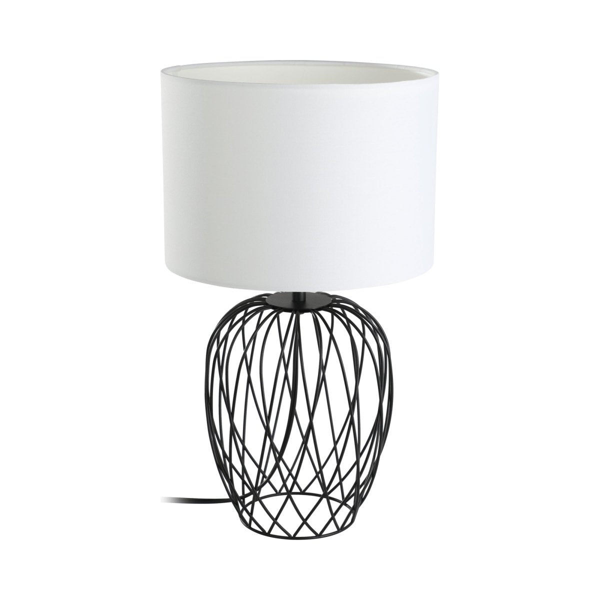 Lampe de table tambour Nimlet - by Eglo | Luminaires & cie