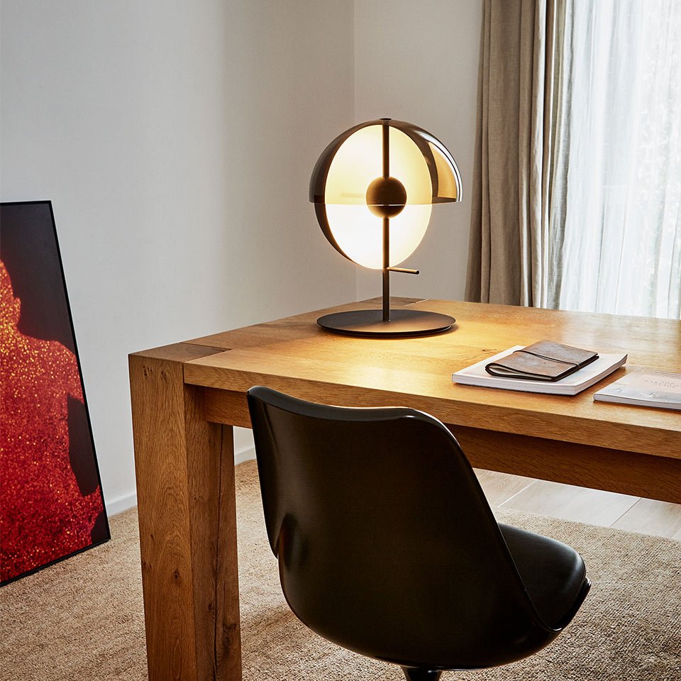 Lampe de Table Theia - Noir by Marset | Luminaires & cie