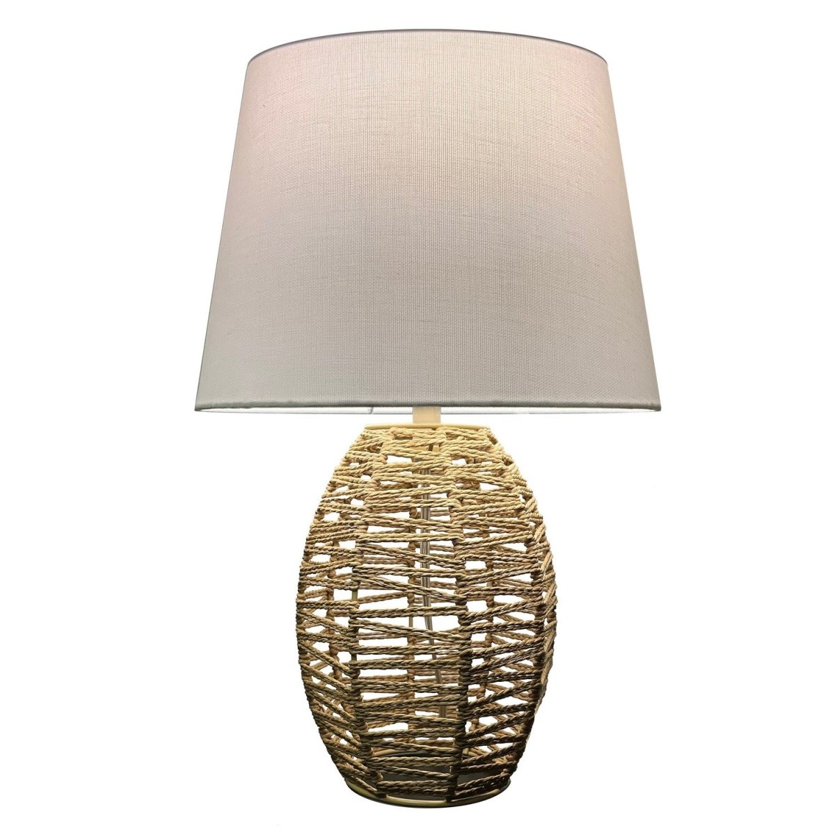 Lampe de table Tillie - Naturel by Dainolite | Luminaires & cie
