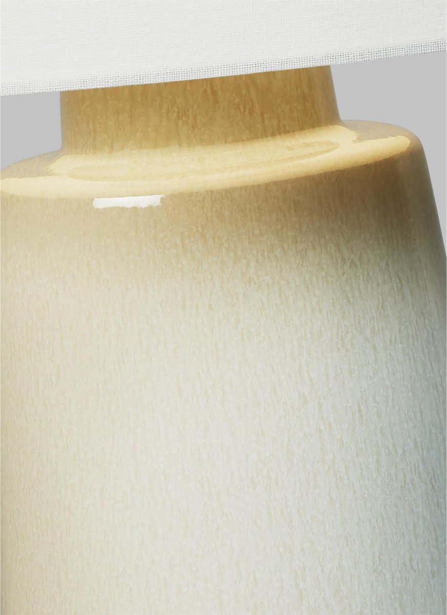 Lampe de table Vessel - Gris nacré 14" by Visual Comfort Studio | Luminaires & cie