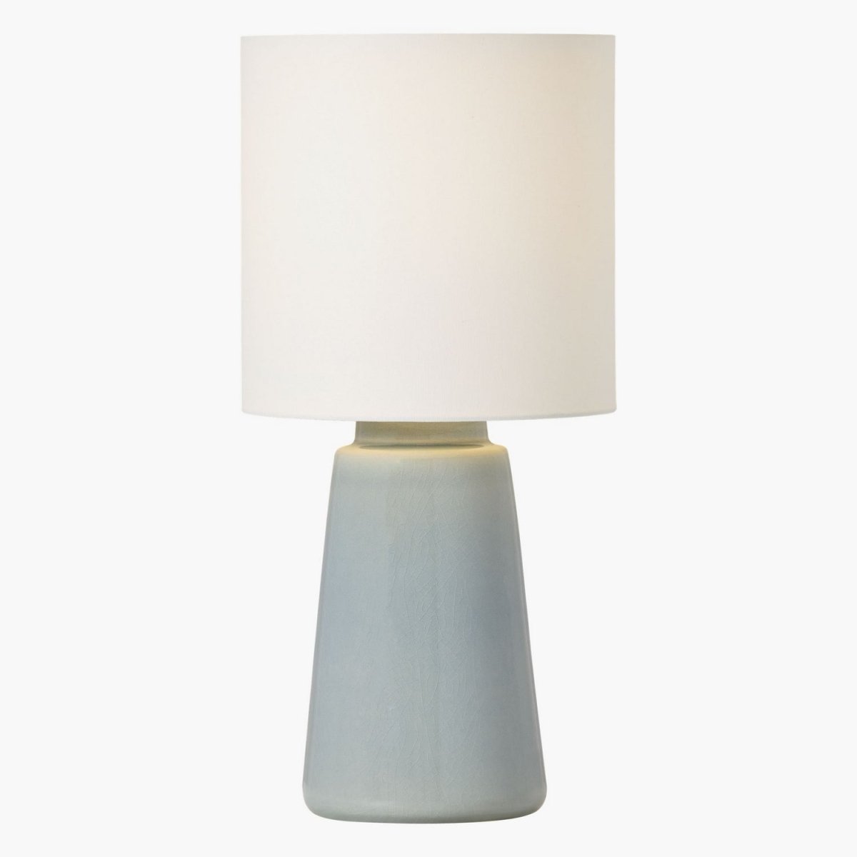 Lampe de table Vessel - Gris nacré 14" by Visual Comfort Studio | Luminaires & cie