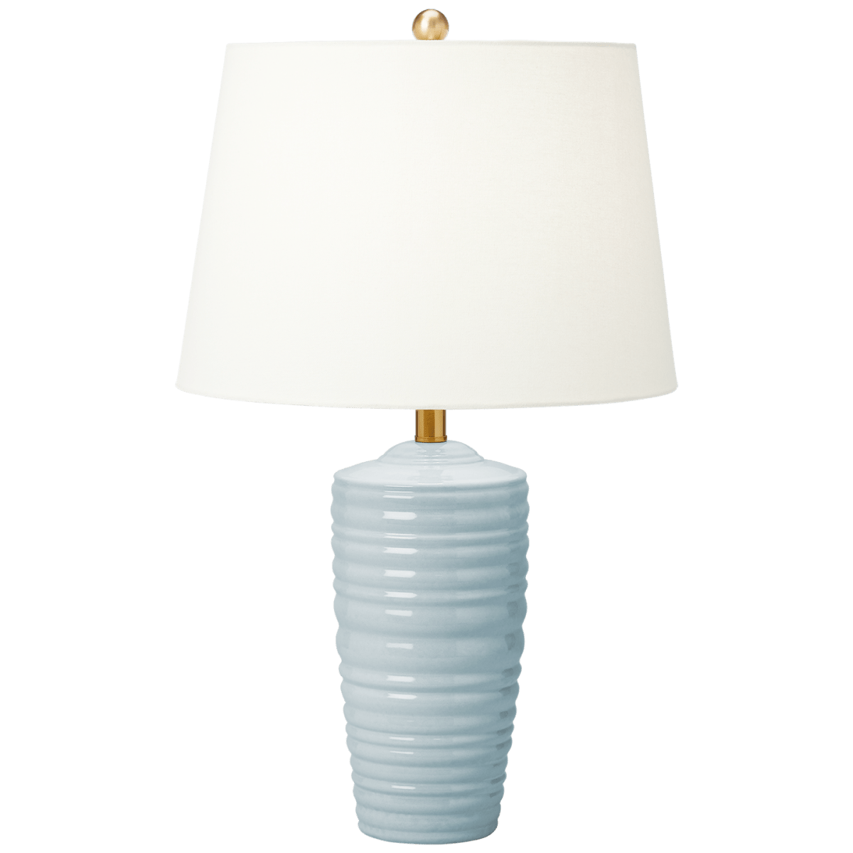 Lampe de table Waveland - Angle givré by Visual Comfort Studio | Luminaires & cie