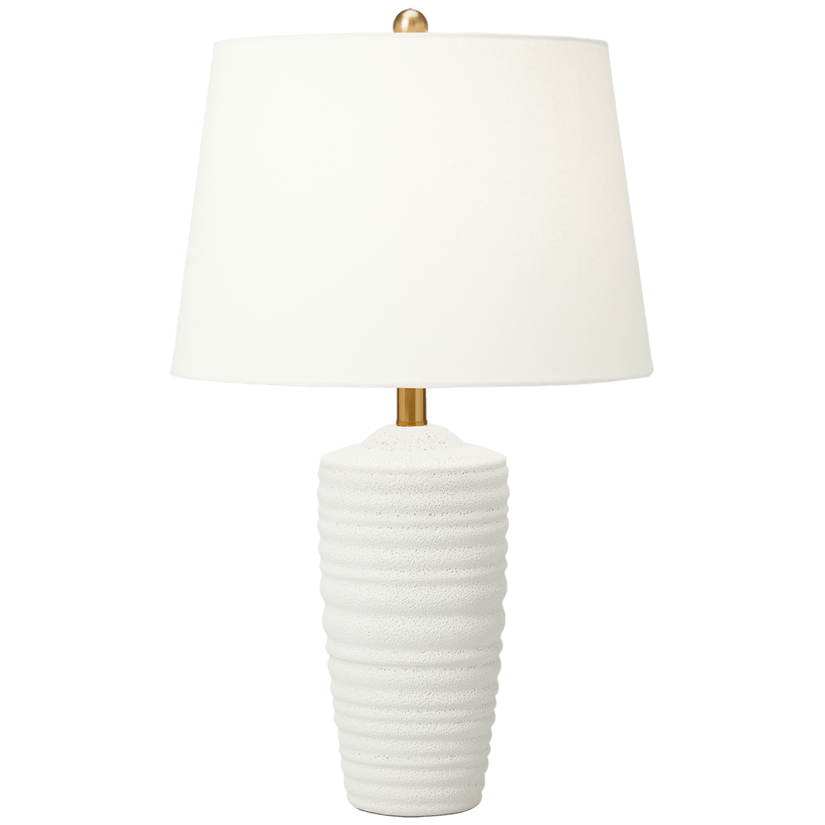 Lampe de table Waveland - Blanc by Visual Comfort Studio | Luminaires & cie