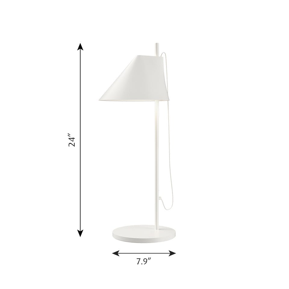 Lampe de table Yuh - Laiton/Blanc by Louis Poulsen | Luminaires & cie