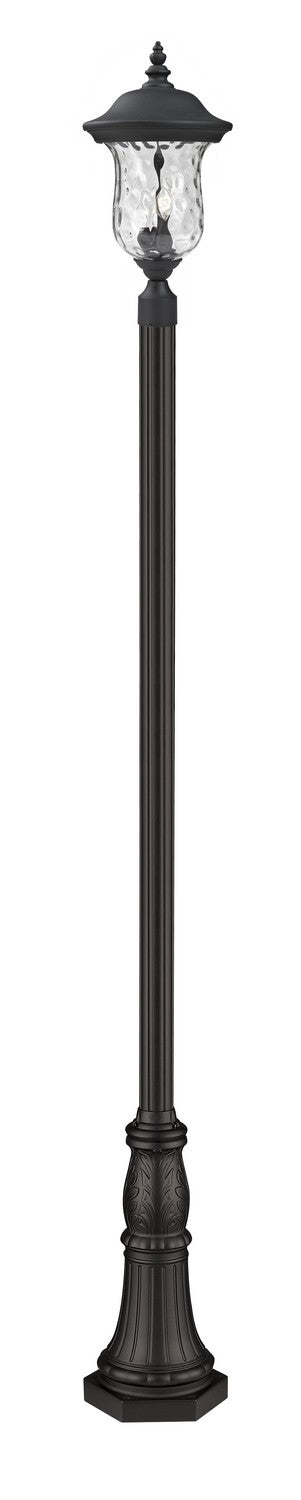 Lanterne sur poteau Armstrong Noir, 117 1/2" – Z-Lite