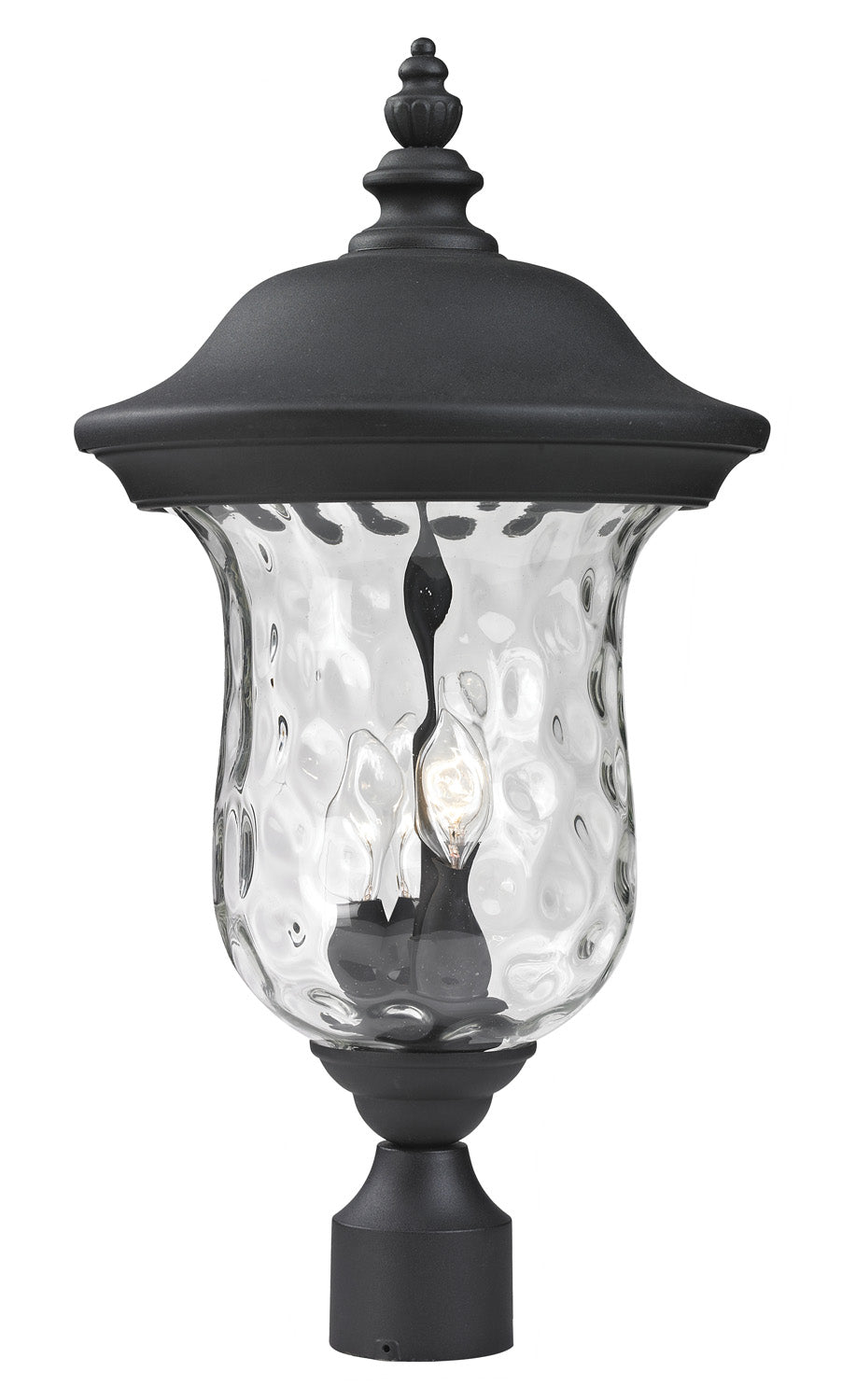 Lanterne sur poteau Armstrong Noir, 23 1/2" – Z-Lite