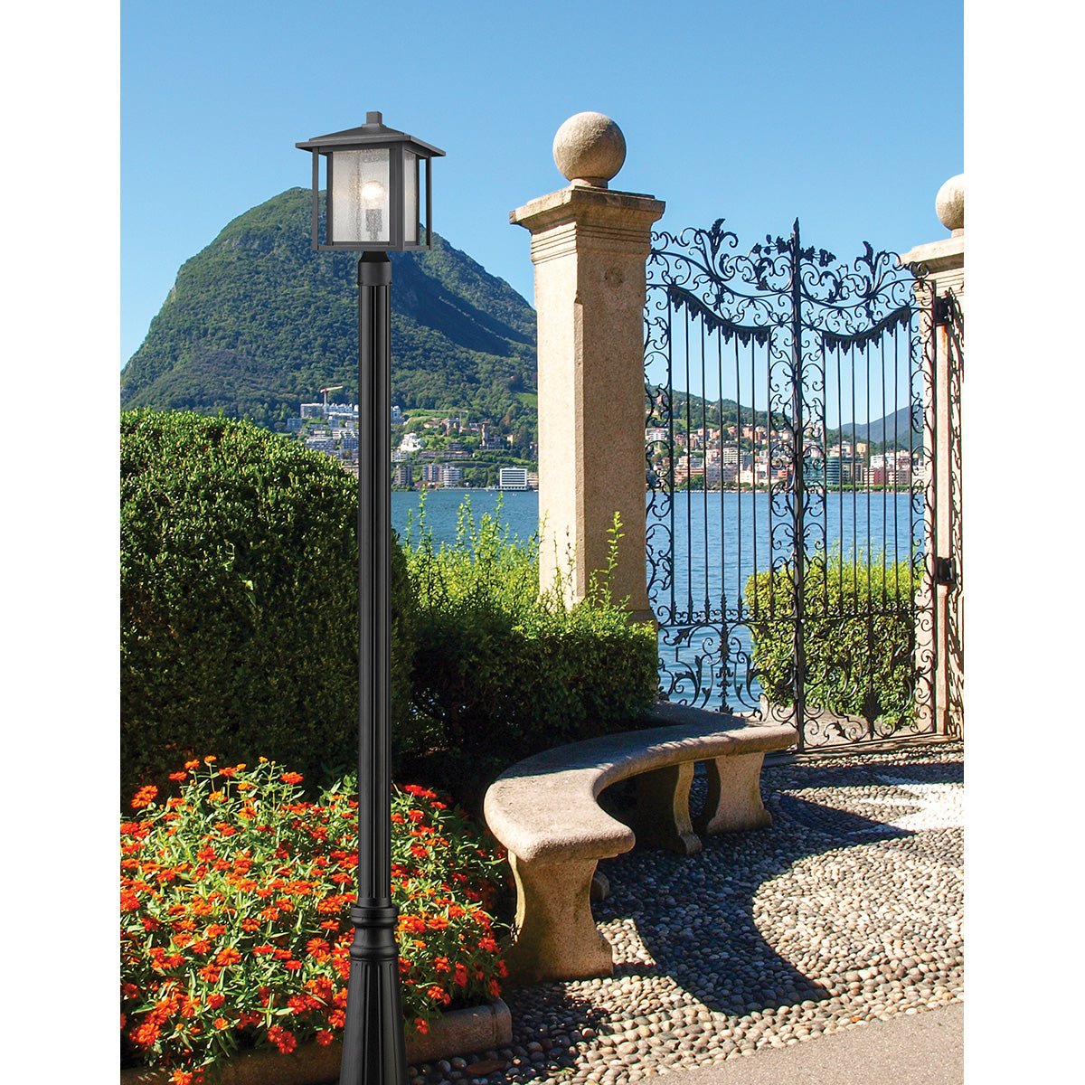 Lampe extérieure sur poteau Aspen SM