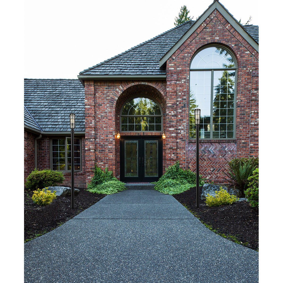 Lampe extérieure sur poteau Helix