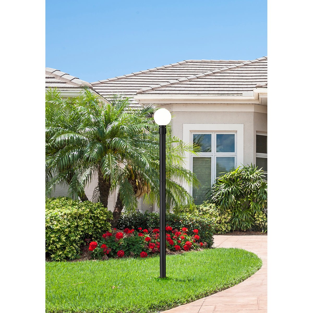 Lampe extérieure sur poteau Laurent M