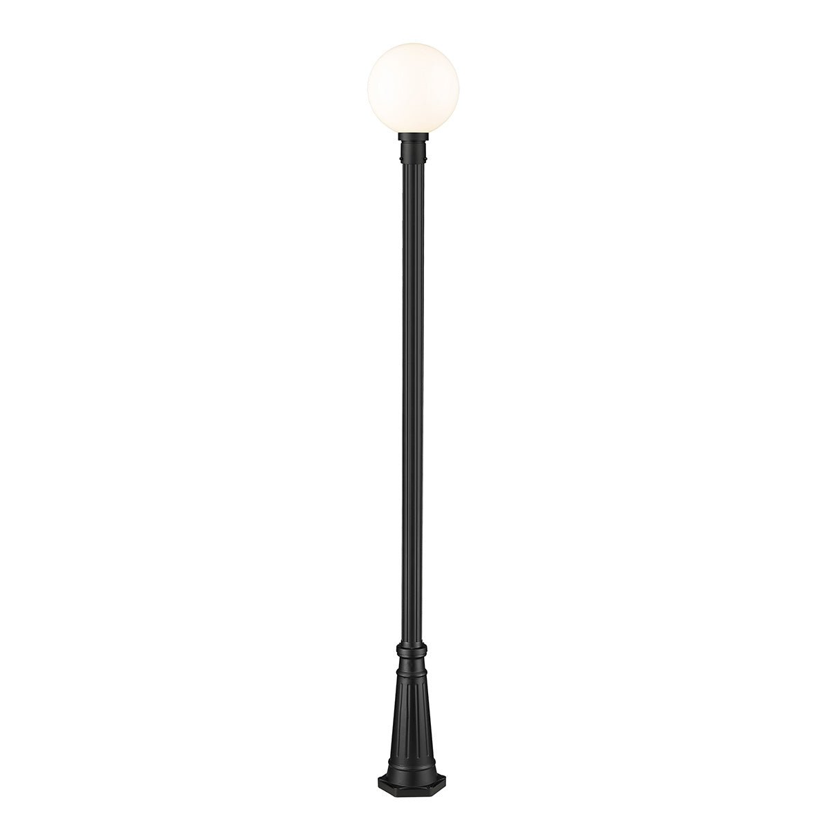 Lampe extérieure sur poteau Laurent