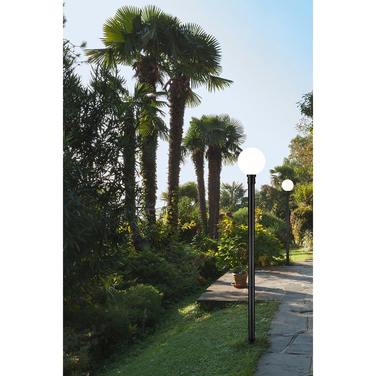 Lampe extérieure sur poteau Laurent