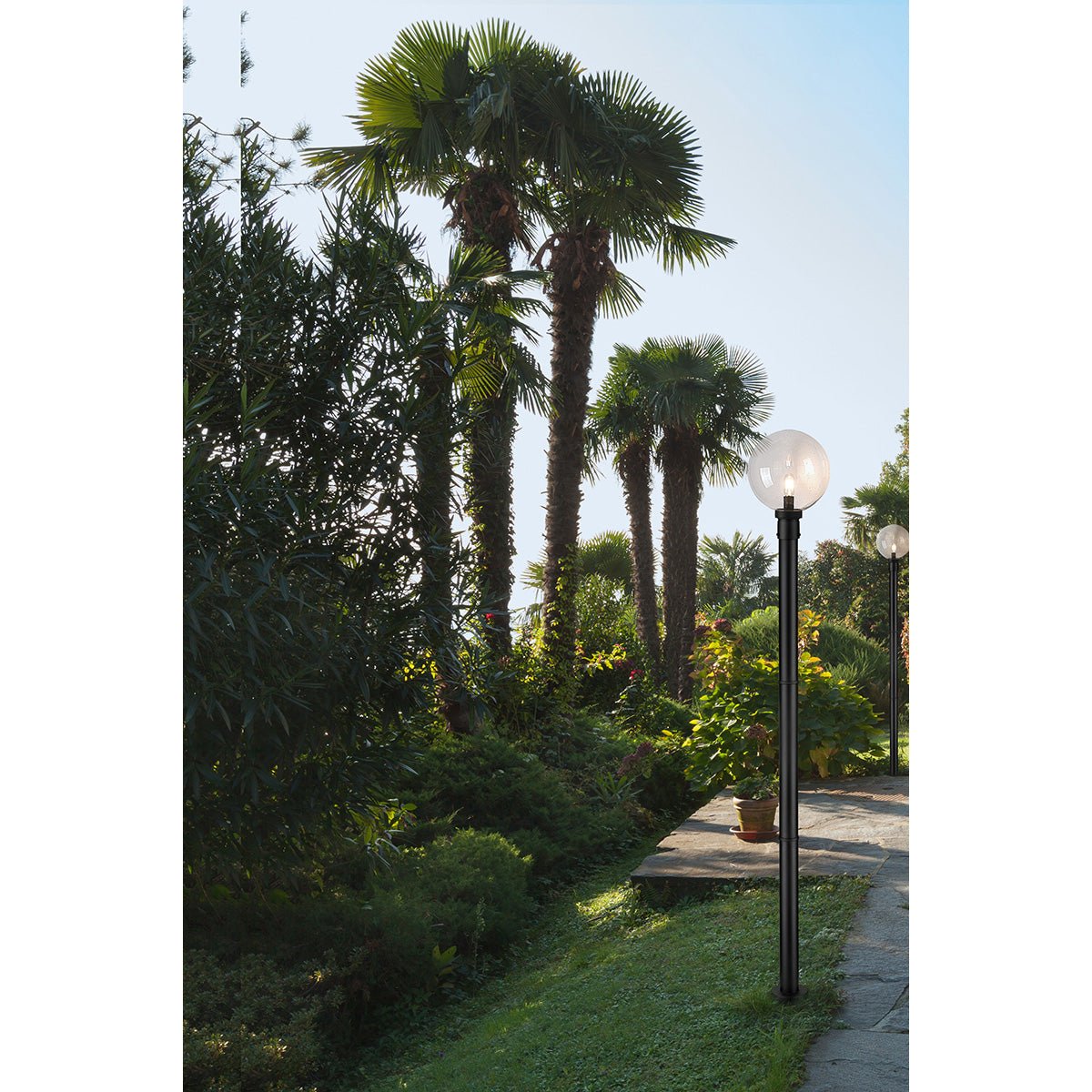 Lampe extérieure sur poteau Laurent