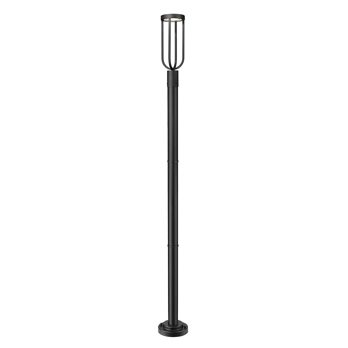 Lampe extérieure sur poteau Leland M