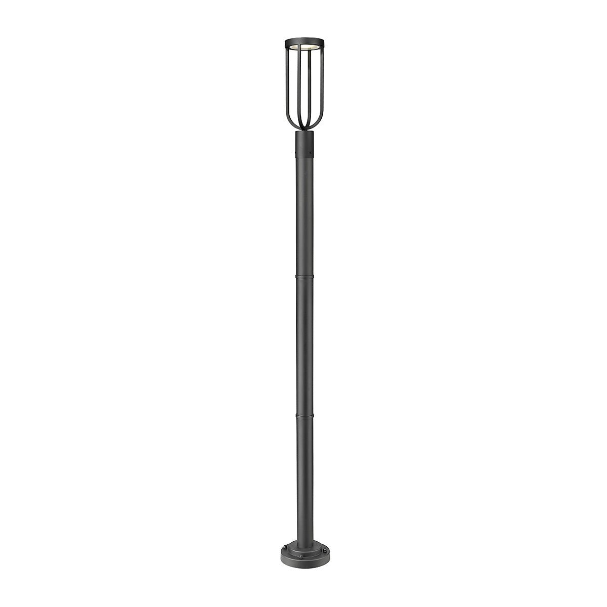 Lampe extérieure sur poteau Leland M