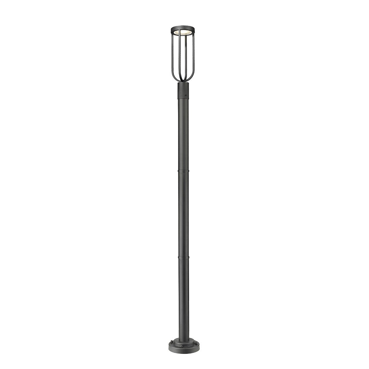 Lampe extérieure sur poteau Leland M