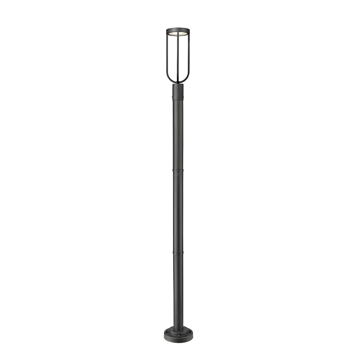 Lampe extérieure sur poteau Leland M