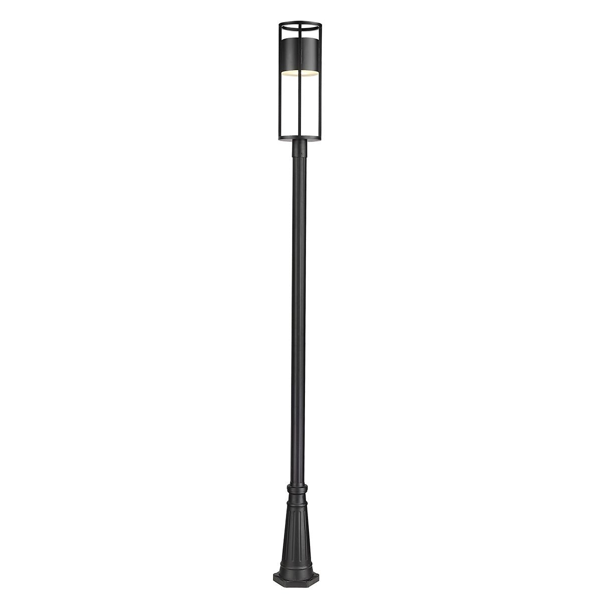 Lampe extérieure sur poteau Luca