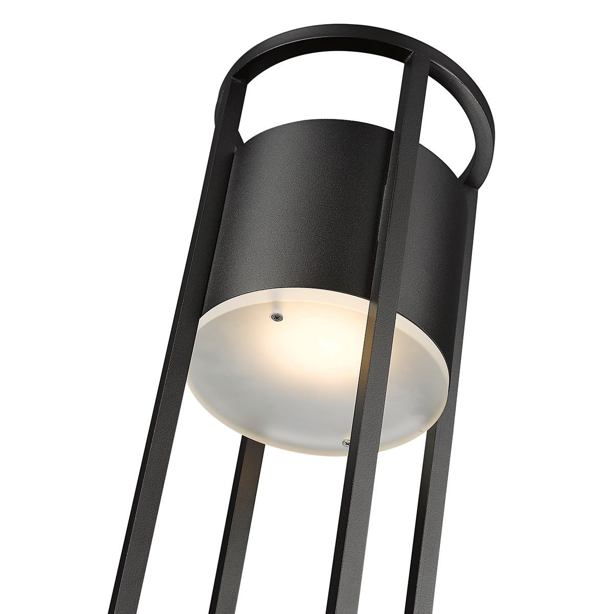Lampe extérieure sur poteau Luca